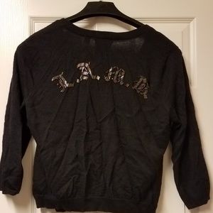 L.a.m.b. gwen stefani beaded cardigan